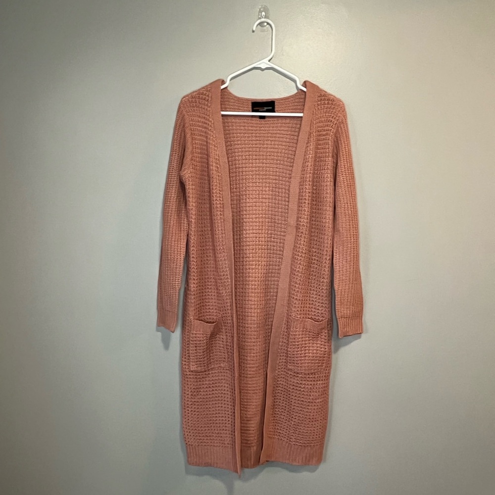 Blush Ambiance Apparel Cardigan With Pockets